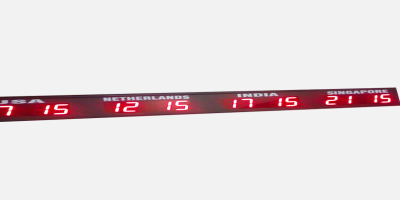 World Clock or Time Zone Clock